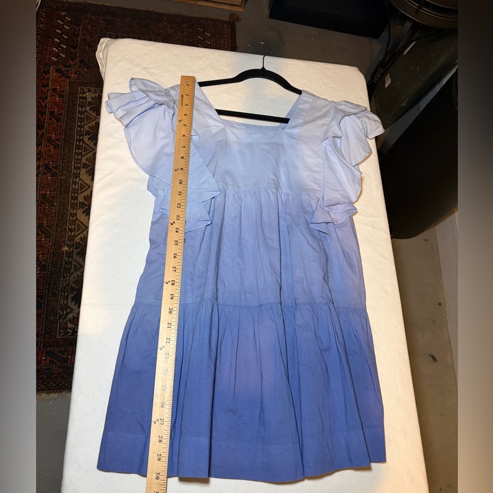 Cake for Dinner Light Blue Ruffled Mini Dress - Picture 4 of 6